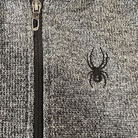 Spyder Men’s Quarter Zipped Sweater Size Medium. - Picture 4 of 6
